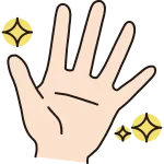 Clean Hands SVG Icon